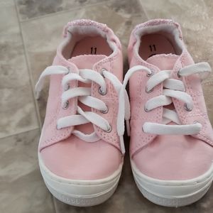 Girls canvas slipon sneakers NWOT